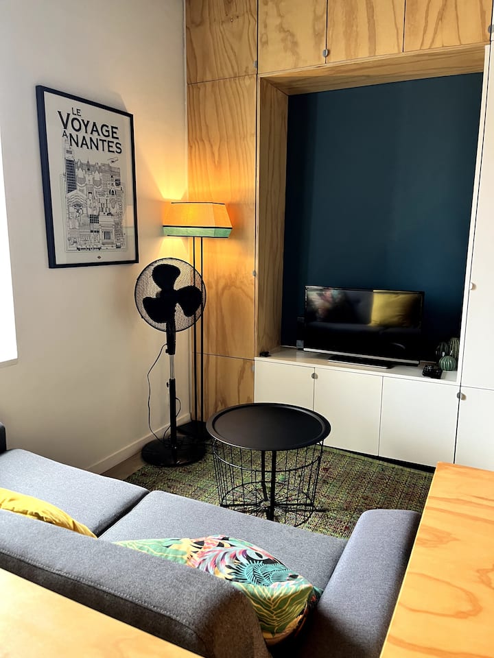 Sanlecque 2pers Tv Et Wifi - Nantes