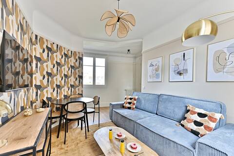 Modern and colorful apartment Neuilly-sur-Seine