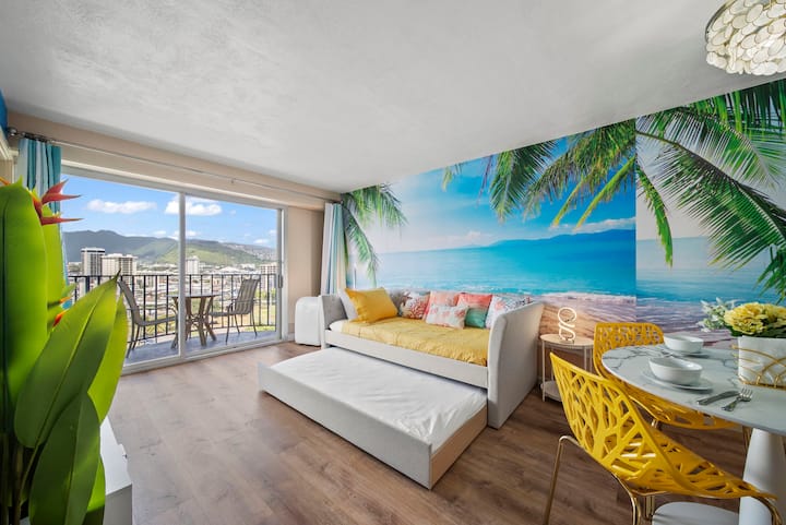 Waikiki Ocean Fantasy |Free Parking|beach Supply - Lanikai Beach, HI