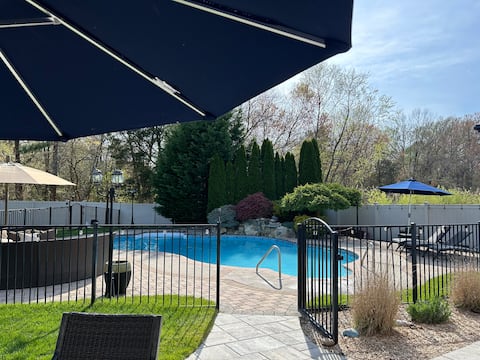 Backyard oasis