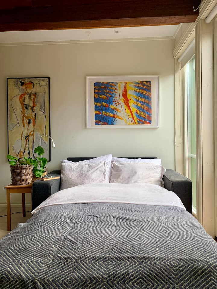 Ovo je niša za spavanje na 1. katu.
