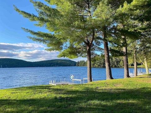 Lakeside sunset views