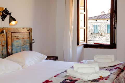 quadruple room, with 2 bedrooms