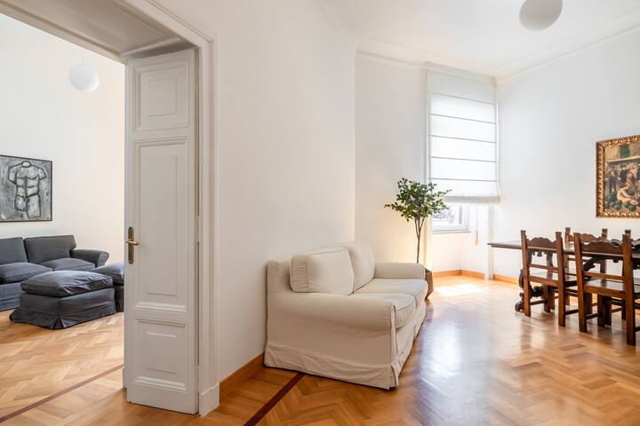 100 m. da San Pietro, grande+4letto+2bagni fino a9 gallery image 4