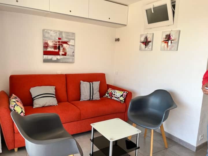 Superbe Appart Climatisé/parking
 Piscine/vue Port - Agde