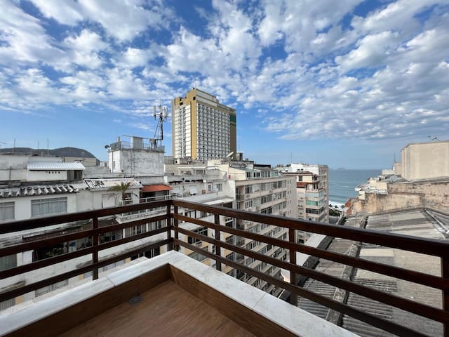 Large Oceanview Penthouse Copacabana