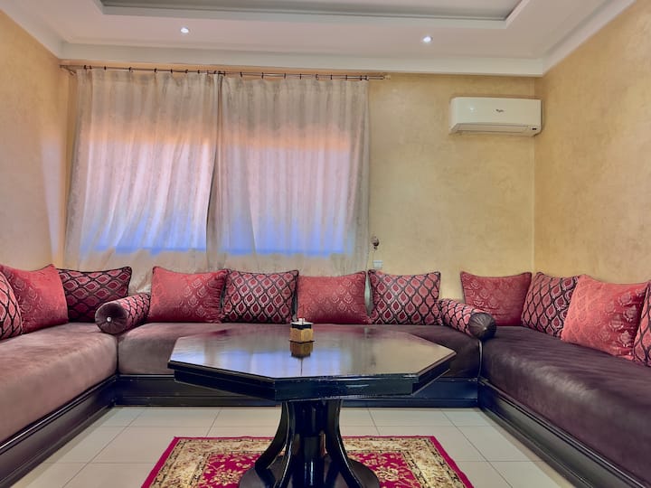 Logement Agadir -7 Min Plages- Resto Wifi Parking - Agadir