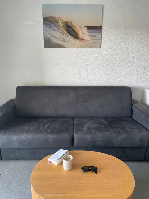 Top performing Airbnb: Lacanau Ocean Sea View Apartment + Parking + Wi-Fi in Lacanau