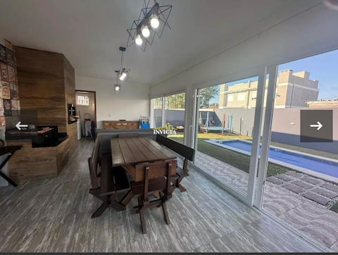 Imbé, house with pool near the beach