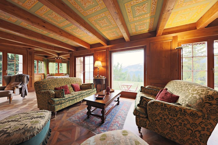 Chalet Avec Charme Et Vue à Crans-montana - Anzère
