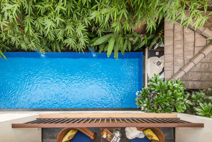 Serene Seven 4BR | Huge Pool | 5 Mins Beach Anjuna