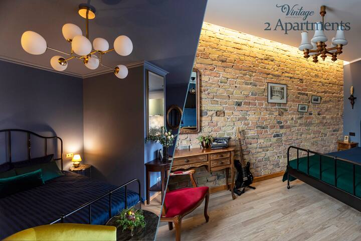 2 Apartments set Black/Art | Free parking