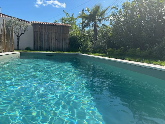 Maison de vacances Piscine/Pétanque