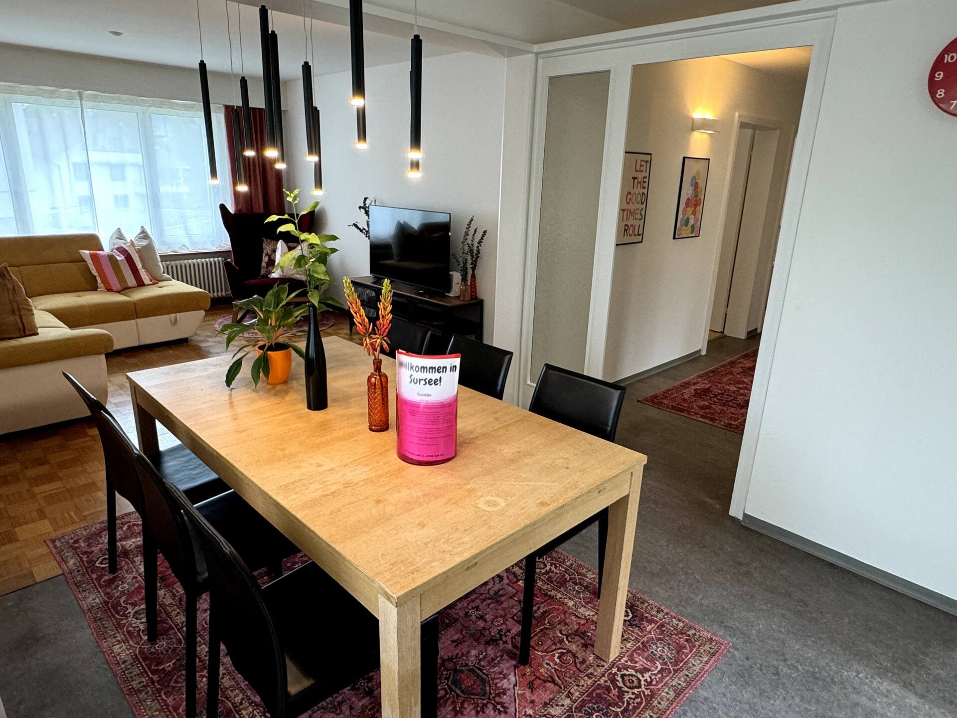 Spacious, quiet apartment - parking & garden