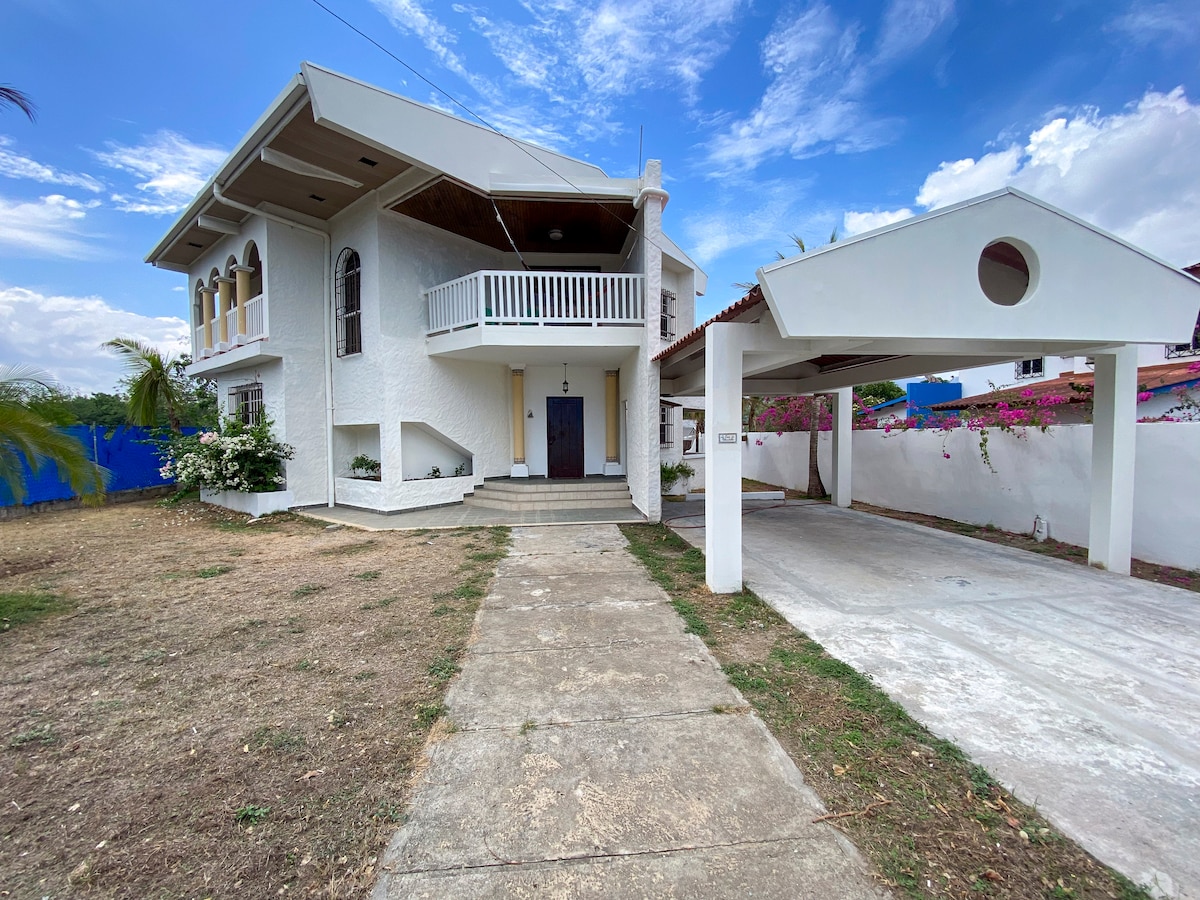 Beach House in Malibu Gorgona | Steps from the sea — 4 bedroom vacation rental in Playa Malibú