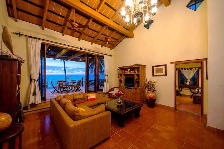 Villa De Lujo Frente Al Mar Con Piscina Privada - Puerto Vallarta