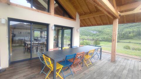 Architect-designed house near the lake
