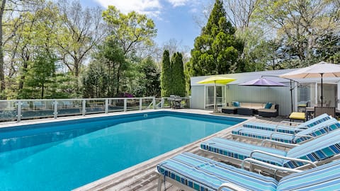Heated pool, games room, near beach, kid-friendly