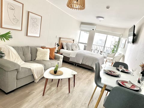 Stylish Loft Studio4 Barranco /Heater/AC/wifi/Pool
