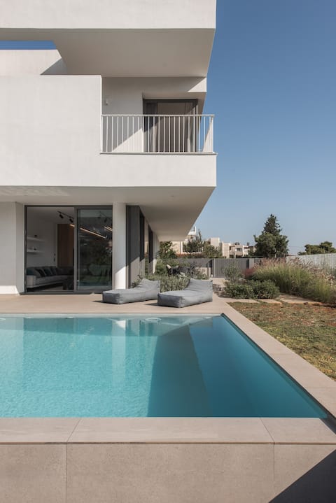 Seaside Villa with a Pool