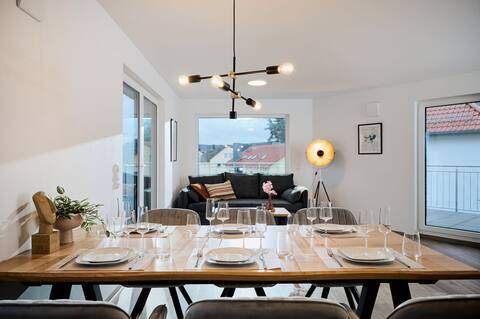 Luxuriöses Penthouse für 6 Personen Bad Kissingen