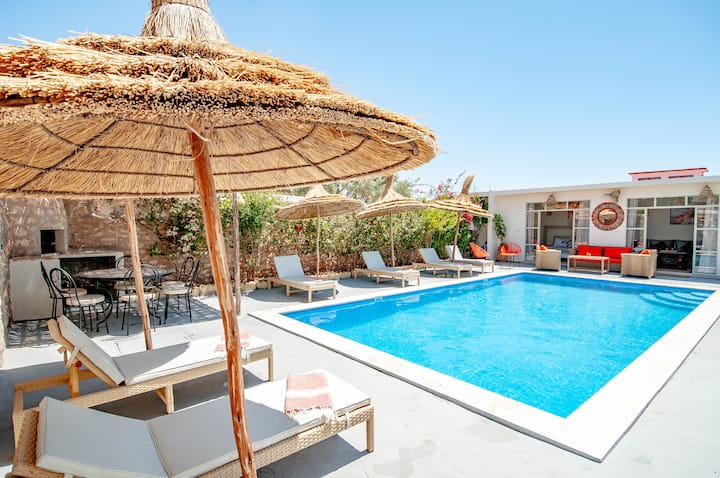 Belle Maison 20km Essaouira - Piscine Chauffée - Essaouira