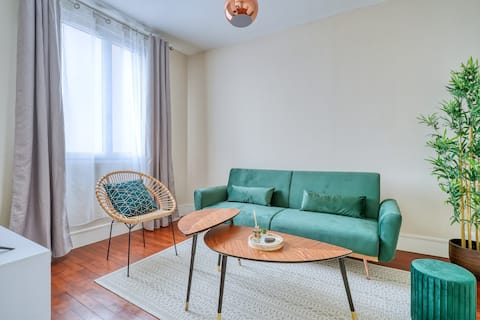 Cozy apartment 15mn Paris & CDG, 8mn Stade de France