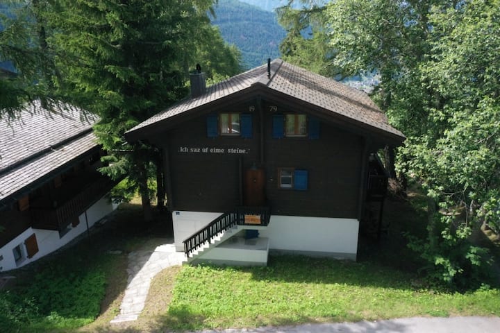 Chalet Ich Saz Uf Eime Steine - Bellwald