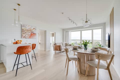 New seaside apartment with sauna in Haapsalu Old Town
