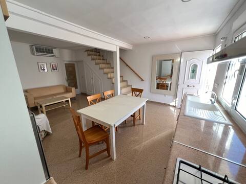 Casa con jardín en el centro