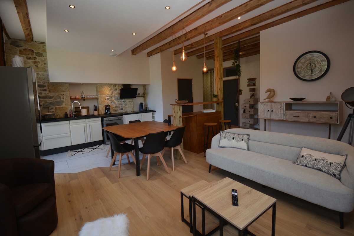 Beliebte Airbnb-Anzeige: Cozy apartment in the city center in La Bourboule