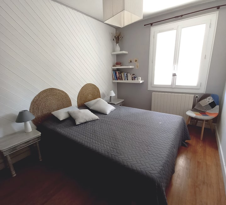 Chambre "Zen". 2 lita 80cm (1 lit 160cm)