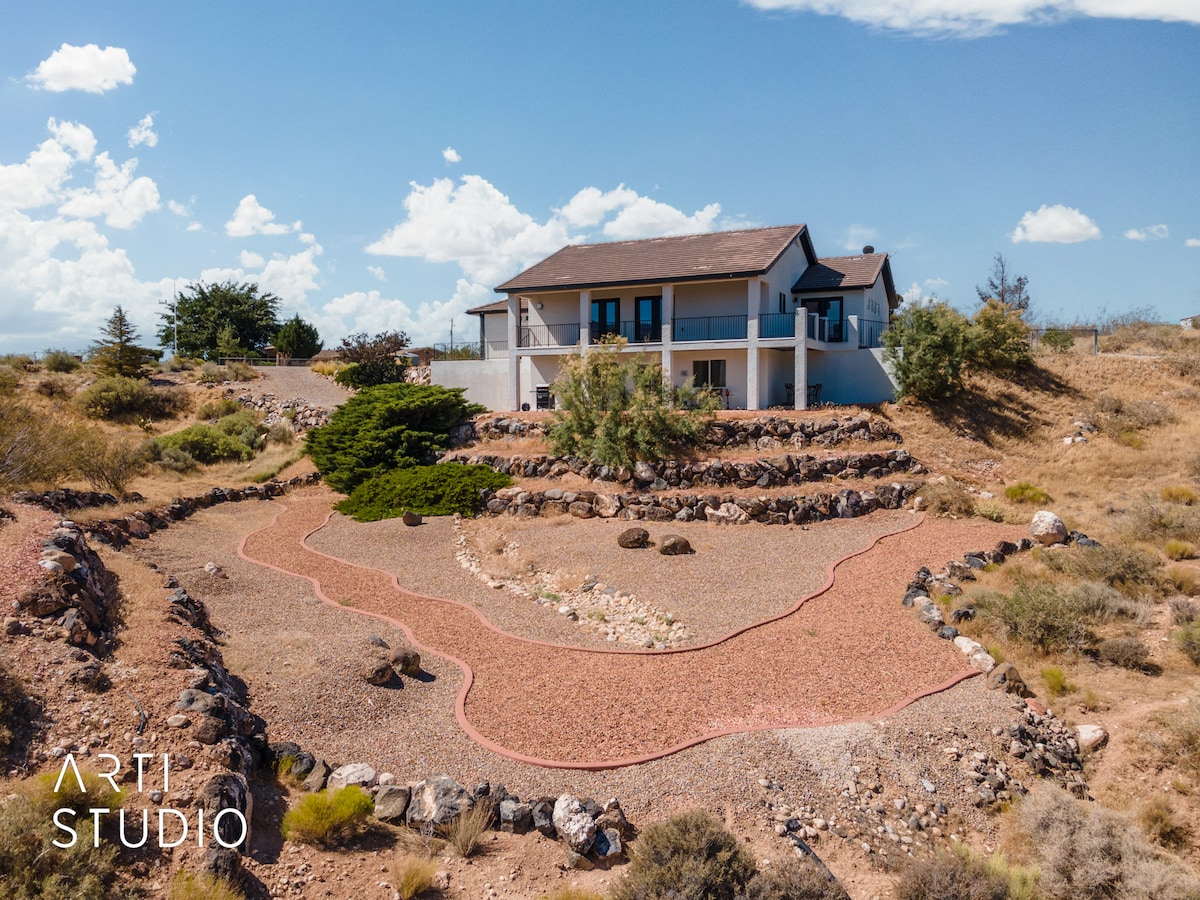 Hermosa casa con vista a Zion Casas en renta en Toquerville, Utah