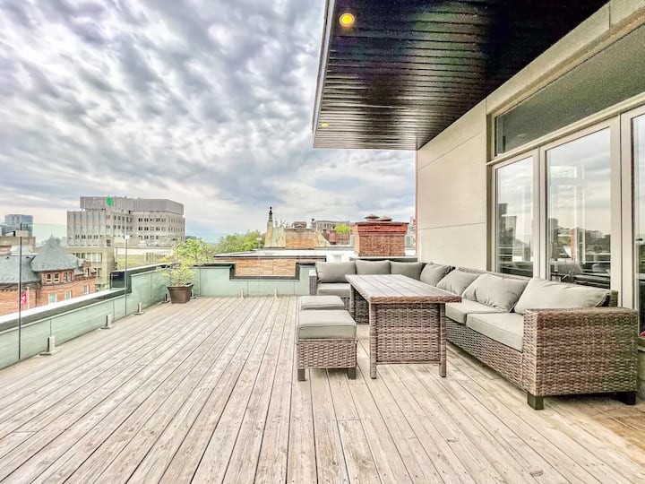 Luxurious Penthouse 4BR- Downtown Montreal - Condominiums for Rent