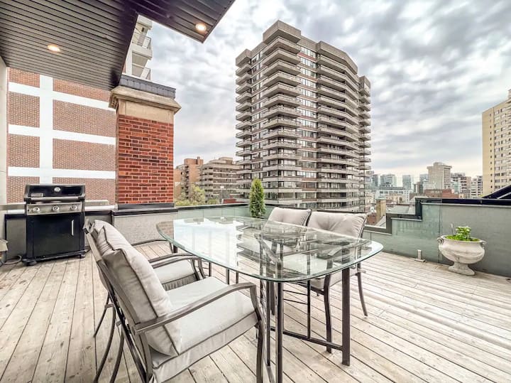 Luxurious Penthouse 4BR- Downtown Montreal - Condominiums for Rent