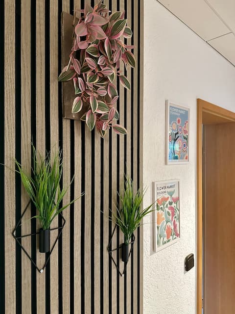 Lovely apartment with large garden