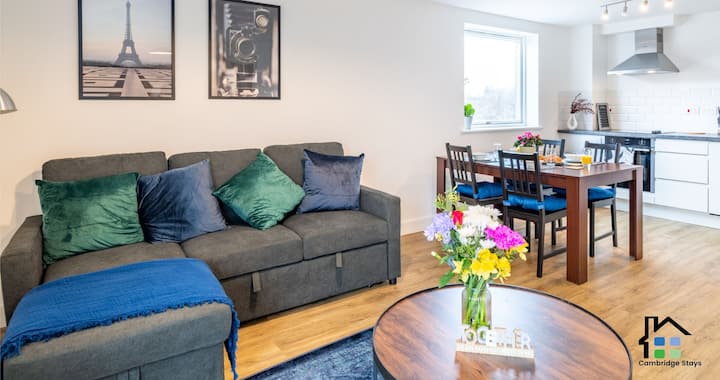 Riverside Stunning 2br| Super Central| Parking - Cambridge