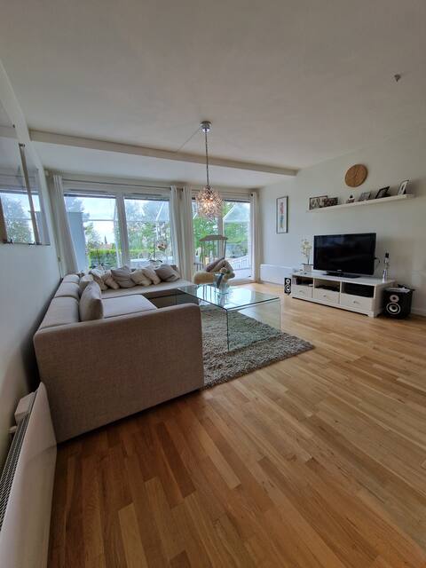 Popular Airbnb listing: Great apartment with rural surroundings near the city center in Hillevåg