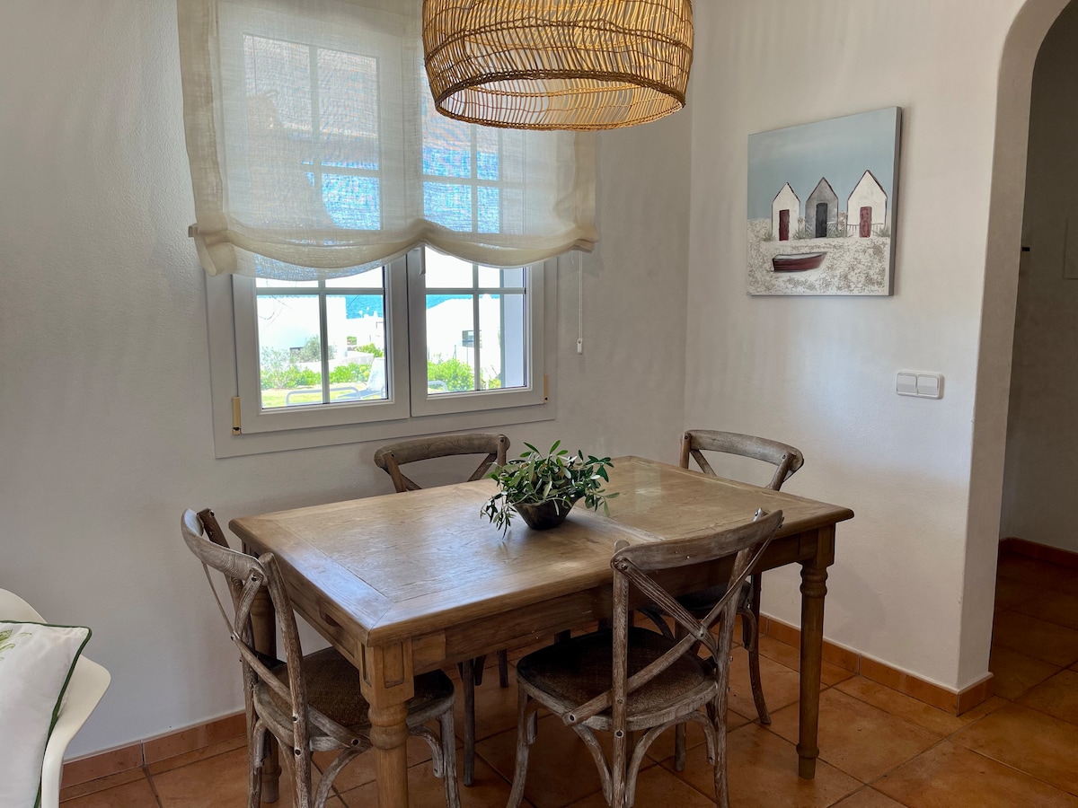 Successful Airbnb property: Large sea villa with pool in Sant Lluís