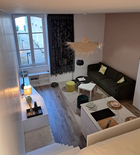 Top Airbnb: Large studio, quiet, in the center. in Nantes