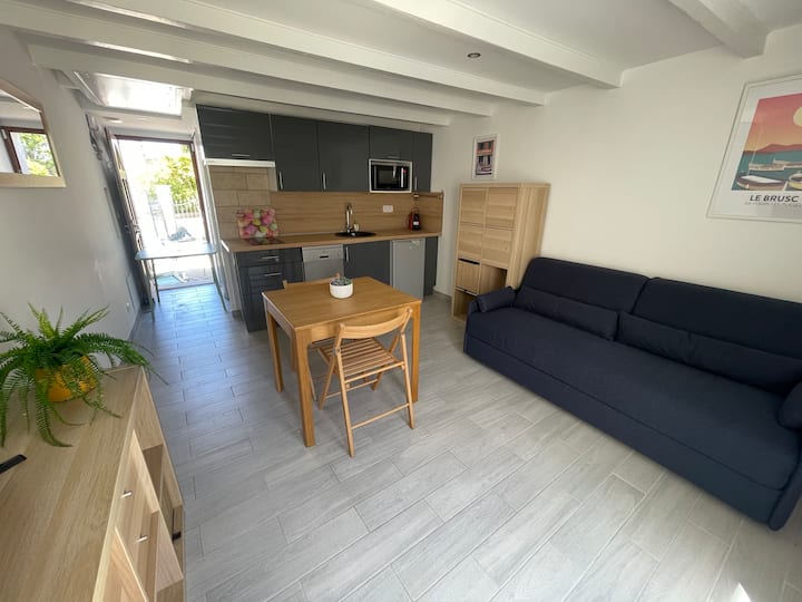Studio Villa Terrasse + Parking - Bandol