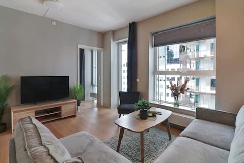 Popular Airbnb listing: 5 min walk from Central Station! Modern 1BR Apt in Oslo