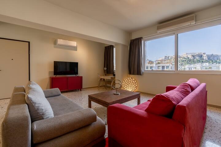 Happy Loft Athens 2BR/2BA Spacious Apt gallery image 4