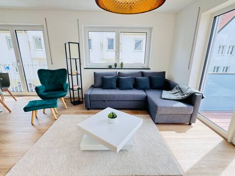 nice living-balcony-Nespresso-Netflix parking