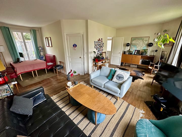 Jolie Maison Jardin 20mn Paris - Versailles