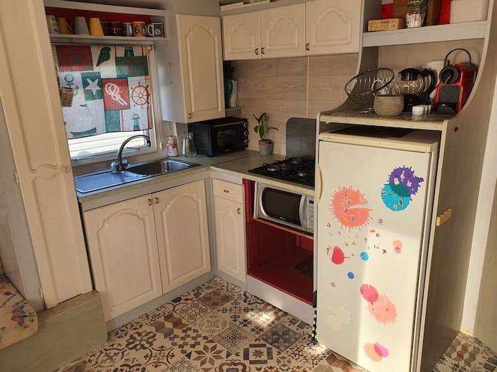 Mobil-home Avec Terrasse Vue Sur La Mer - Manica