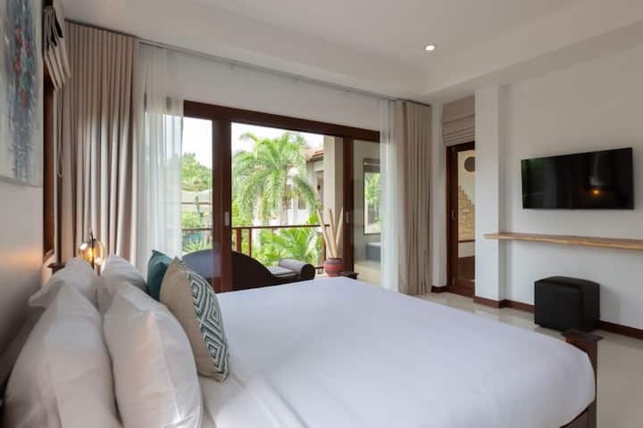  غرفة نوم بالإضافة إلى إطلالة على الحديقة