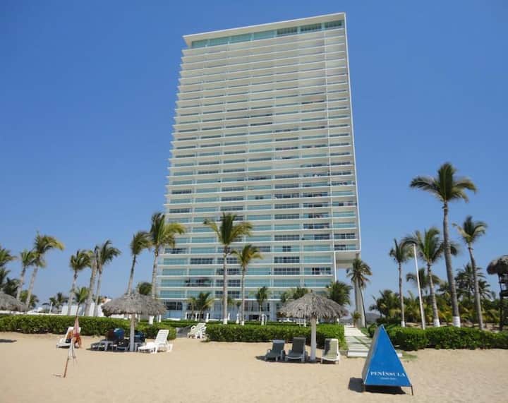 Depa 4 Recámaras Peninsula Mztln Con Vista Al Mar - Mazatlán