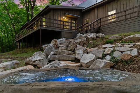 Swimming Hole  Buffalo River Lodge Hot Tub