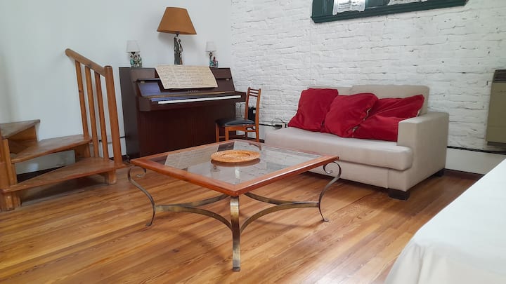 Loft com pátio em San Telmo